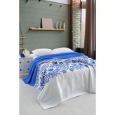 Cotton Collection Tek Kişilik Pike Tulip - Çok Renkli