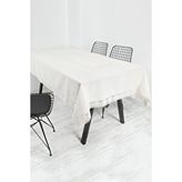 Cotton Maison Orta Dantelli Masa Örtüsü Krem