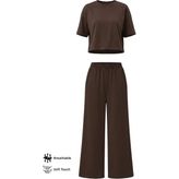 Cottonhill Premium - Sway Collection | Kahverengi Modal Kadın Eşofman Takımı