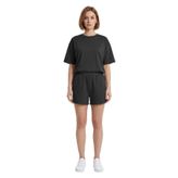 Cottonhill Premium - Sway Collection | Siyah Modal Şortlu Kadın Eşofman Takımı