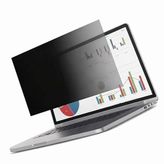 Coverzone 16 İnç Laptop ve Notebook ile Uyumlu Gizlilik Filtresi Privacy Screen Anti-Spy Film 34.5x21.6cm Yan Açı Karartma Göz Koruma Anti Glare UV Koruma Parmak İzi Önleyici PET Ekran Koruma (16 inç)