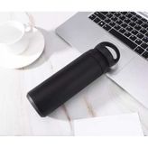 Coverzone Profesyonel Kahve Termosu Paslanmaz Çelik 500ml Termos Suluk Gezi Piknik için Modern Tasarım Ev İş Okul Spor Kullanımına Uygun Su Çay Kahve Çok Amaçlı Kullanım Travel 500 (Siyah)