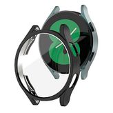 Coverzone Samsung Galaxy Watch 5 Pro (SM-R920) ile Uyumlu Tam Kapatan Çerceve PC Kasa Koruma Galaxy Watch 5 Pro ile Uyumlu Gard Çerçeve (Siyah)