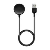 Coverzone Samsung Galaxy Watch 6 ile Uyumlu Akıllı Saat Usb Şarj Aleti Akıllı Saat Şarj Kablosu Manyetik Siyah