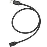 Coverzone Type-C Uzatma Kablo 50 cm USB C Erkek - Dişi Uzatma Kablosu PD Güç Konektörü Uzatma Kablosu Tip C Uzatma Kablo ZR73