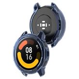 Coverzone Xiaomi Watch S1 Active Gl ile Uyumlu Toz ve Kirden Koruyan Sadece Kasa Koruma Ekran Açık Xiaomi Watch S1 Active Gl ile Uyumlu Akıllı Saat Çerçeve Koruması (Mavi)