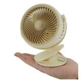 CoverZone YS2285 Açık Sarı 14 cm Mini Vantilatör