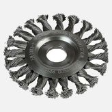 Craftomat 115 mm Örgülü Disk Tel Fırça