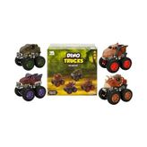 Crazoo T-Rex Dinozor Araba Ses/ışık - 01-Mavi