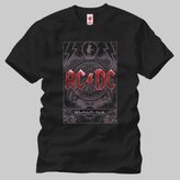 Crazy Ac Dc Black Ice Erkek T-Shirt - Siyah