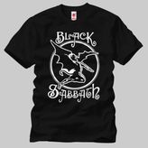 Crazy Black Sabbath Logo Erkek Tişört - M - Siyah