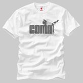 Crazy Coma Erkek Tişört - S - Beyaz