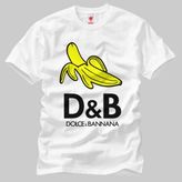 Crazy Dolce & Bannana Erkek Tişört - M - Beyaz