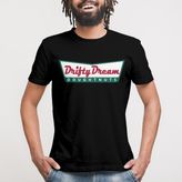 Crazy Drifty Dream Doughnuts Erkek Tişört - Siyah