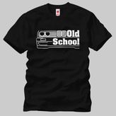 Crazy E30 Old School Erkek Tişört - M - Siyah
