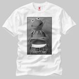 Crazy Kermit Klein Erkek Tişört - Beyaz
