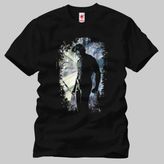 Crazy Marvel Logan Silhouette Erkek Tişört - XL - Siyah