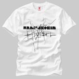 Crazy Rammstein Engel Erkek Tişört - Beyaz