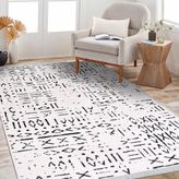Crea 8018 Vanilya Beyaz 80x300 cm Kilim