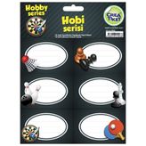 Crea Tiket 1007 Hobi Serisi Okul Etiketi