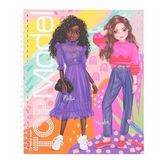 Create Your Top Model Colouring & Sticker Book Boyama Kitabı