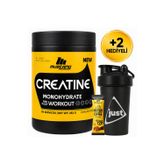 Creatine Monohydrate Kreatin 252 Gr 84 Servis + Shaker + Protein Kahve Hediyeli