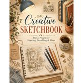 Creative Sketchbook: Blank Pages for Drawing, Doodling & Ideas