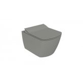 Creavit Cool Grey EG321-00CG00E-0000 Elegant Rim-Off Kanalsız Asma Klozet
