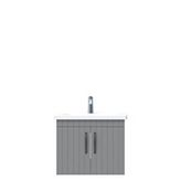 Creavit D10 Next Tezgah Altı Kapaklı 65 cm Gri Lake Lavabo Dolabı