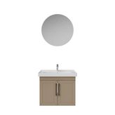 Creavit D20 Lake 100 cm Desenli Dafne Kare Çekmeceli Banyo Dolabı