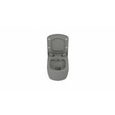 Creavit Elegant Rim-Off Kanalsız Asma Klozet Cool Grey EG321-00CG00E-0000 Creavit Cool Grey KC1103.01.2100E Elegant Droplast Yavaş Kapanan Kapağı Klozet Kapağı