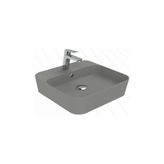 Creavit LP046-00CG00E-0000 Loop Kare Çanak Lavabo - Cool Grey