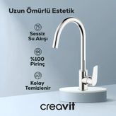 Creavit SO8500 Krom Solo Mutfak Bataryası