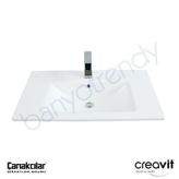 Creavit Su 80 cm Etajerli Lavabo