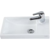 Creavit TP025 25x45 cm Beyaz Elmas Dolap Üstü Lavabo