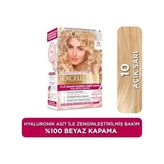 Creme 10 Açık Sarı Saç Boyası