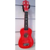 Cremonia AU01L-21RD kırmızı Soprano Ukulele