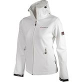 Cresta Outdoor Basic Kapüşonlu Kadın Softshell Ceket - Ekru - 2XL
