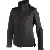 Cresta Outdoor Kapüşonlu Kadın Softshell Ceket - Siyah