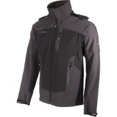 Cresta Outdoor Soft-Tech Kapüşonlu Erkek Ceket - Siyah - M