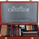 Cretacolor Çizim Seti Ahşap Kutu N:40067