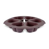 Crick Crack Harmony 6'lı Kalpli Silikon Muffin Kalıbı