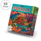 Crocodile Creek Puzzle - 60 Parça - Dinozorlar