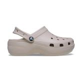 Crocs Classic Platform Clog W Kadın Terlik - Krem