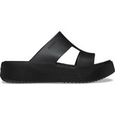 Crocs Getaway Platform H-Strap Kadın Terlik - Siyah