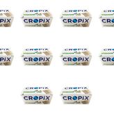 Cropix Tahta Ahşap Bambu Doğal Çay Kahve Karıştırıcı Çubuk Kaşık - 10.5 Cm. - 400 Adetlik 10 Paket