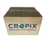 Cropix Tahta Ahşap Bambu Doğal Çay Kahve Karıştırıcı Çubuk Kaşık - 10.5 Cm. - 400 Adetlik 24 Paket