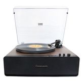 Crownwell Vegas Plus Bluetooth Pikap, Siyah, Plak Çalar