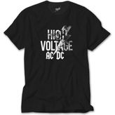Crows Gate Ac Dc High Voltage Siyah T-Shirt - 3XL