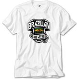 Crows Gate Brezilya Jiujitsusu Beyaz T-Shirt